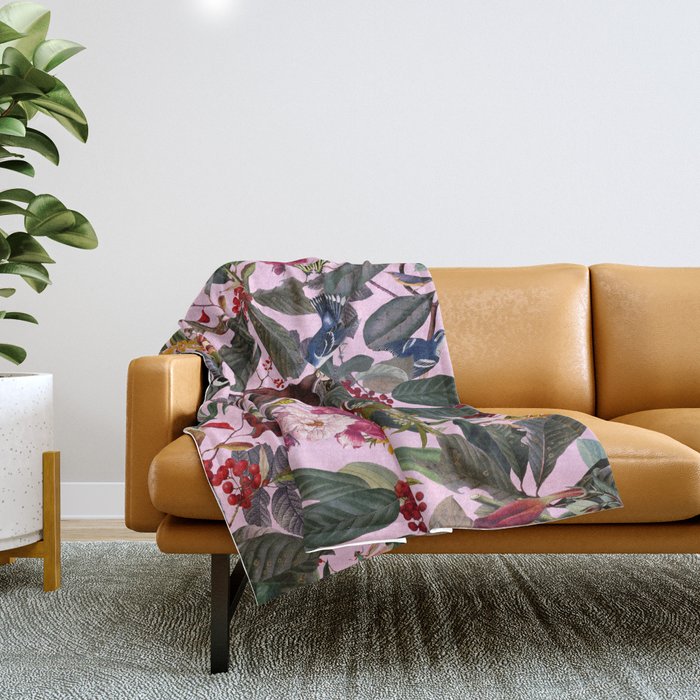 The Butterfly's Dream Throw Blanket Gallery Image 1