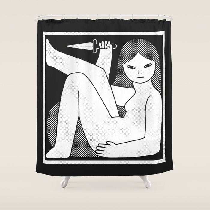 Trapped 2 Shower Curtain Gallery Image 1