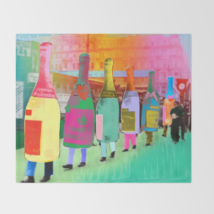 Bubbly Throw Blanket Gallery Image 2