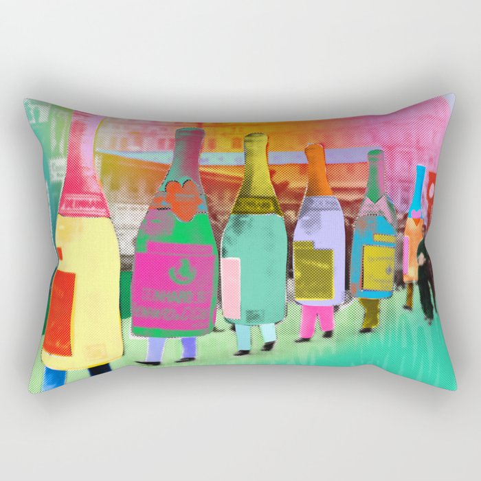 Bubbly Rectangular Pillow Gallery Image 2