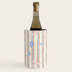 Vintage marine sea shell summer art pattern Wine Chiller Gallery Image 2