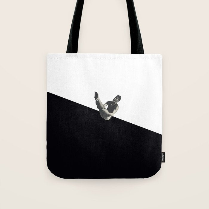 Diver (black) Tote Bag Gallery Image 1