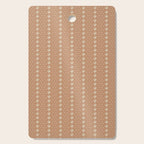 Boho Botanical Dots - Terracotta Cutting Board Gallery Image 1