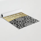 That Wasn't Very Cash Money of You - Black & Gold Yoga Mat Gallery Image 2