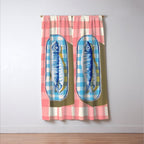 Sardine Picnic Window Curtain Gallery Image 3