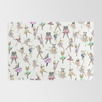 Animal Ballerinas Rug Gallery Image 2