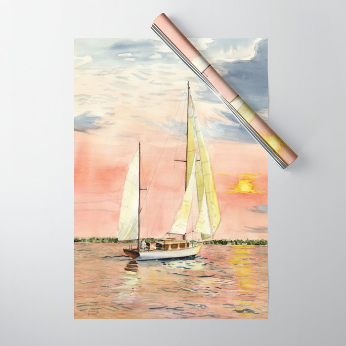 Sea Star Wrapping Paper Gallery Image 1