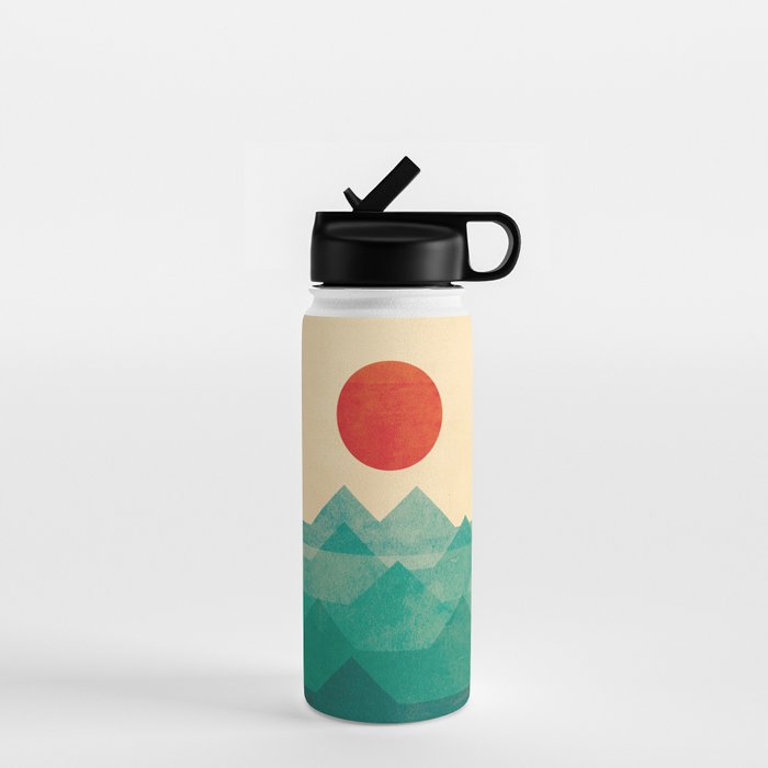 The ocean, the sea, the wave Water Bottle Gallery Image 1