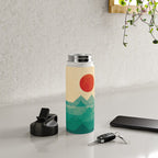 The ocean, the sea, the wave Water Bottle Gallery Image 5