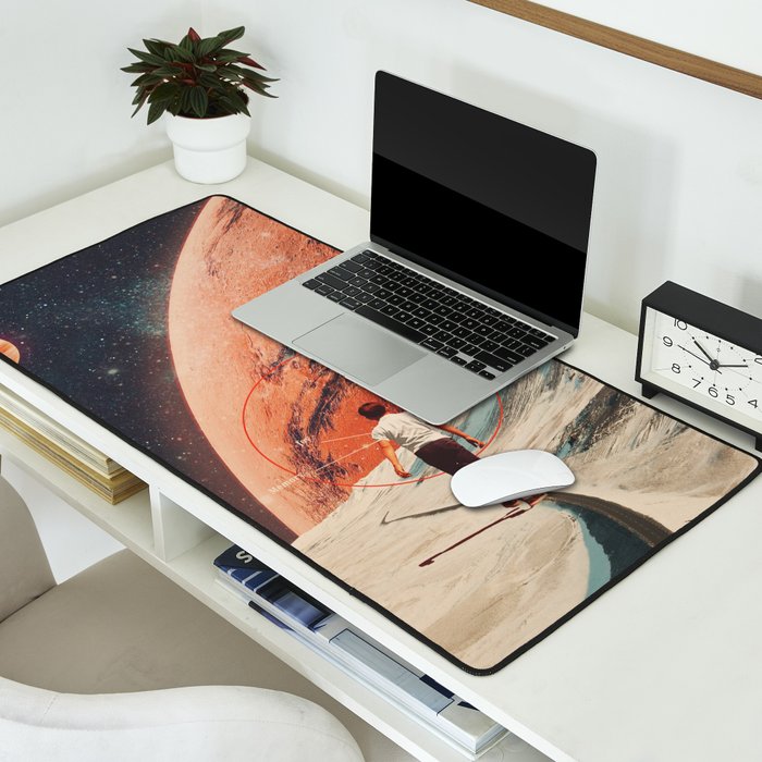 Don't Forget your Path Desk Mat Gallery Image 2