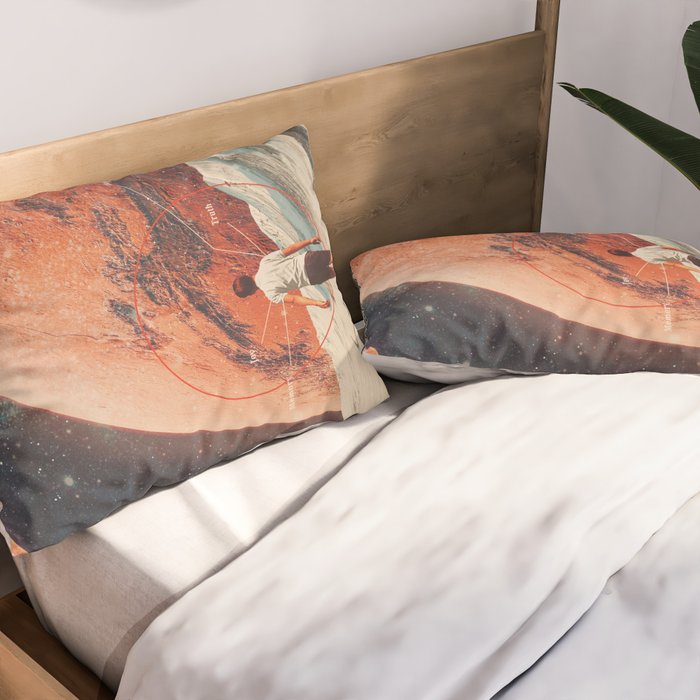 Don't Forget your Path Pillow Sham Gallery Image 2