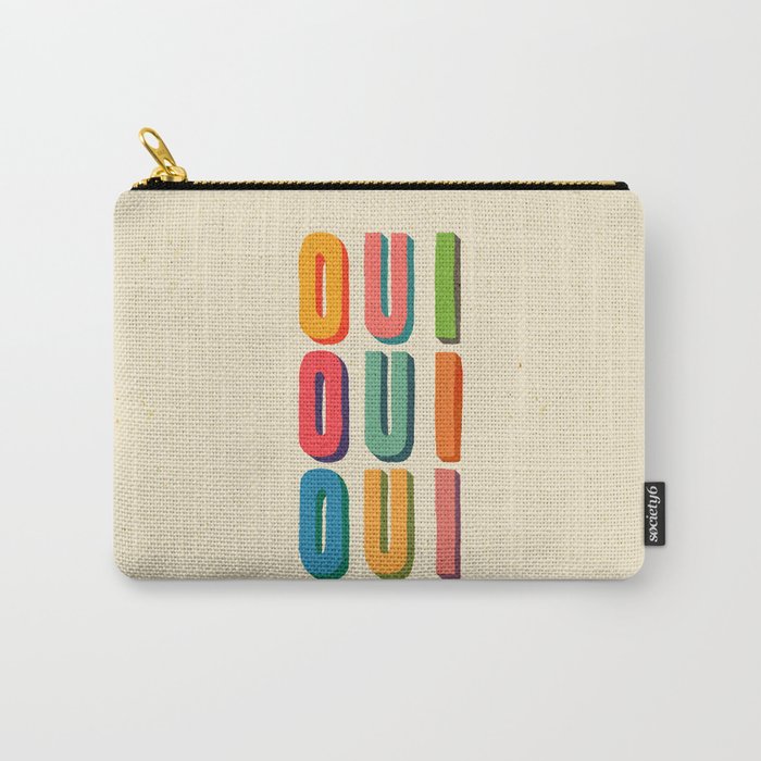 Oui oui oui Carry All Pouch Gallery Image 1