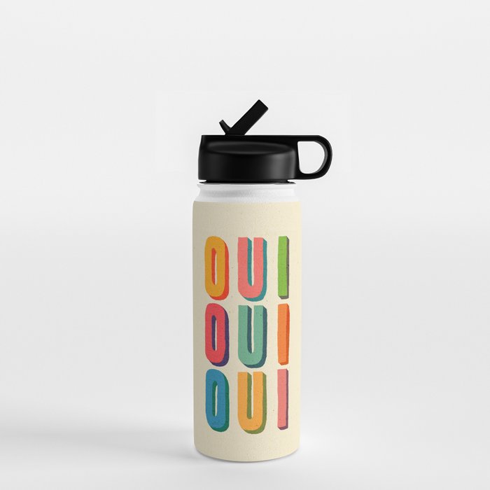 Oui oui oui Water Bottle Gallery Image 1