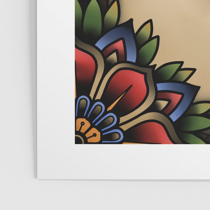 Traditional Tattoo Panther  Poster Gallery Image 3
