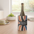 Abstract Octopus with Retro Lines Wine Chiller Gallery Image 4