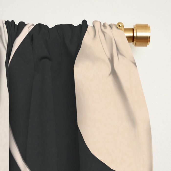 Minimal Colorful Abstract Shapes 9 Window Curtain Gallery Image 2