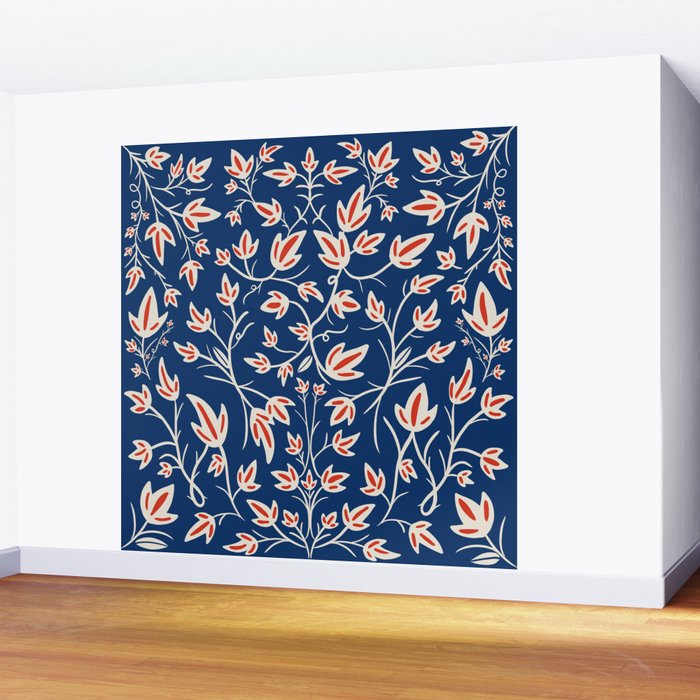 Noa blue Wall Mural Gallery Image 2