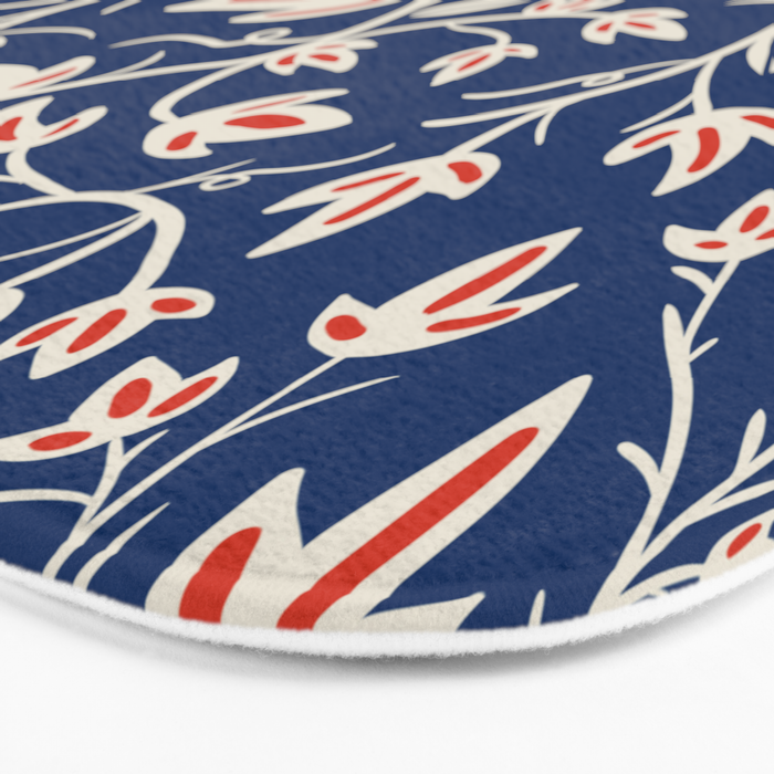 Noa blue Bath Mat Gallery Image 3