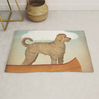 Doodle Goldendoodle Labradoodle Canoe Fowler Rug Gallery Image 1