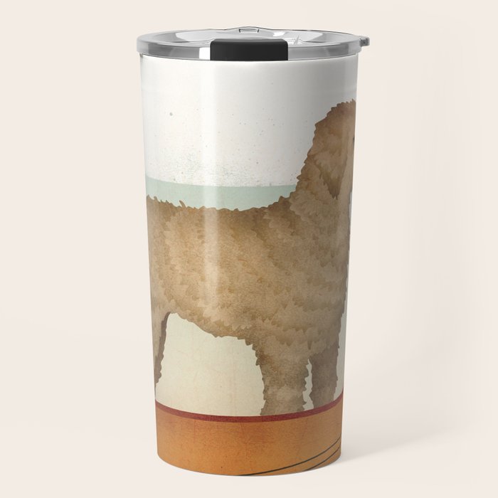 Doodle Goldendoodle Labradoodle Canoe Fowler Travel Mug Gallery Image 1