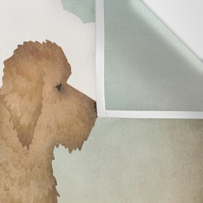 Doodle Goldendoodle Labradoodle Canoe Fowler Wall Tapestry Gallery Image 3