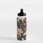 Kate Floral Dark Pattern Water Bottle Gallery Image 3