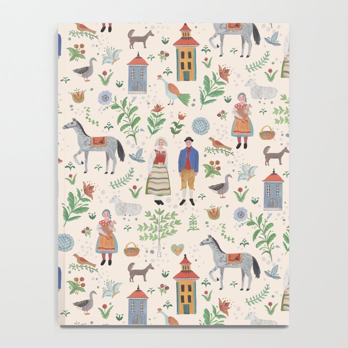 Swedish Folk Art Notebook Gallery Image 4
