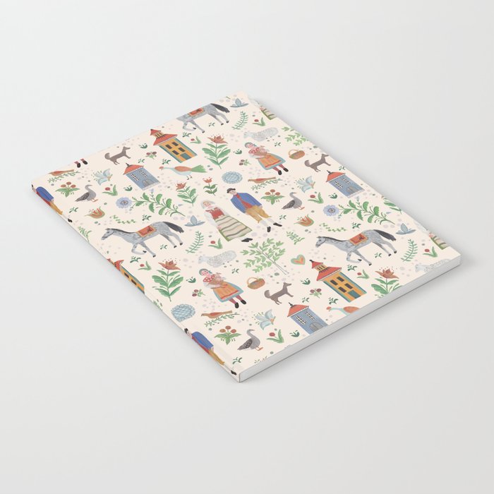 Swedish Folk Art Notebook Gallery Image 1