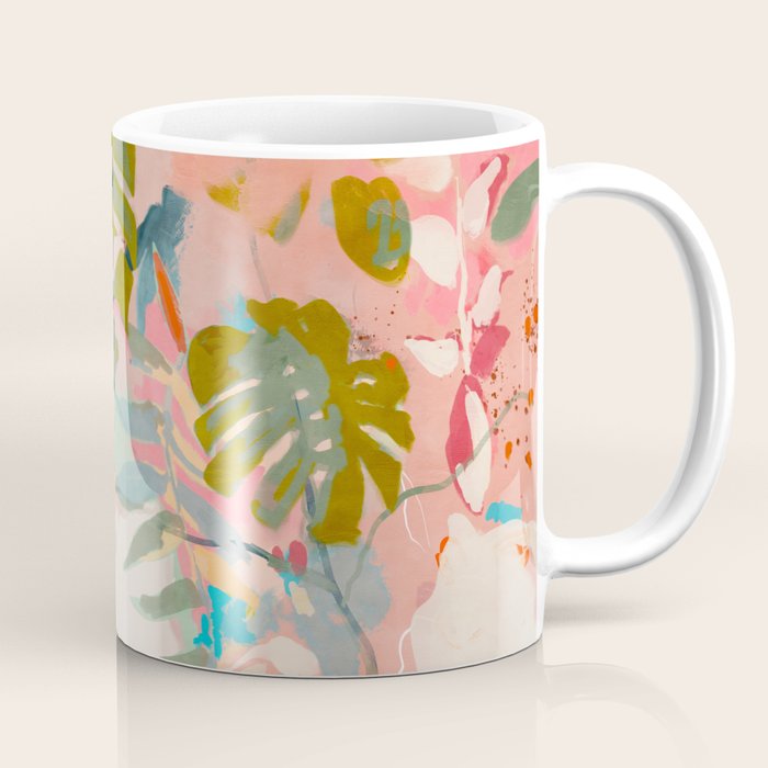 tropical home jungle abstract Coffee Mug Gallery Image 1