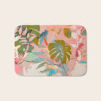 tropical home jungle abstract Bath Mat Gallery Image 1