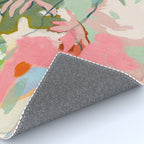 tropical home jungle abstract Rug Gallery Image 4