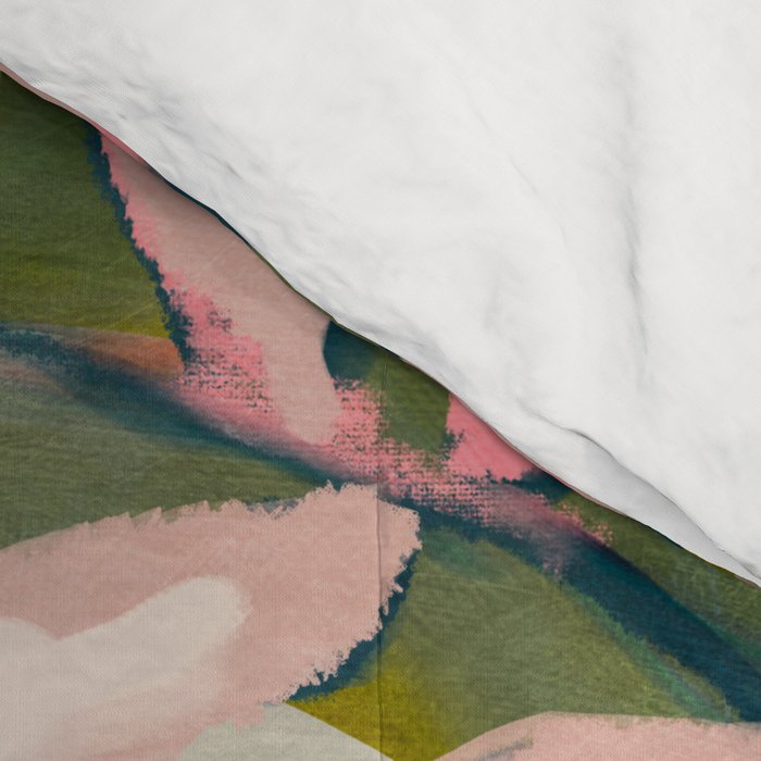 tropical home jungle abstract Comforter Gallery Image 4