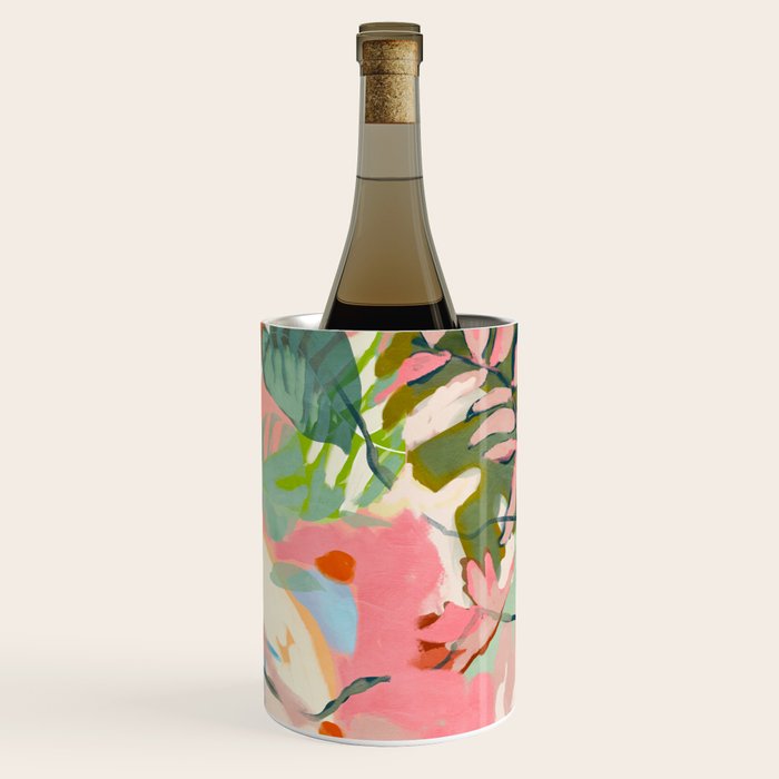 tropical home jungle abstract Wine Chiller Gallery Image 2