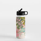 tropical home jungle abstract Water Bottle Gallery Image 1