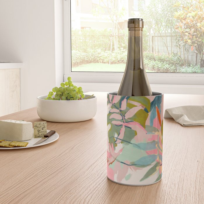 tropical home jungle abstract Wine Chiller Gallery Image 4