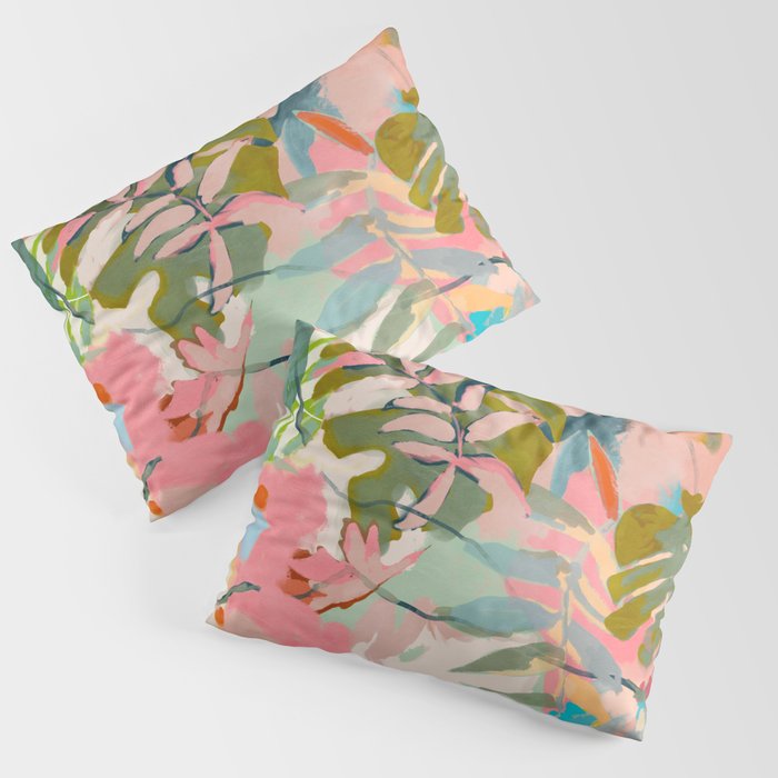 tropical home jungle abstract Pillow Sham Gallery Image 3