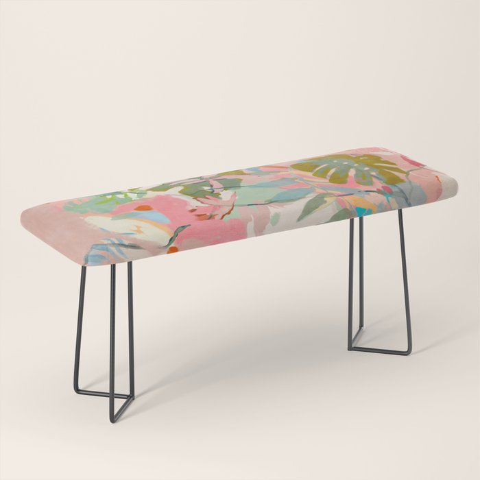 tropical home jungle abstract Bench Gallery Image 1