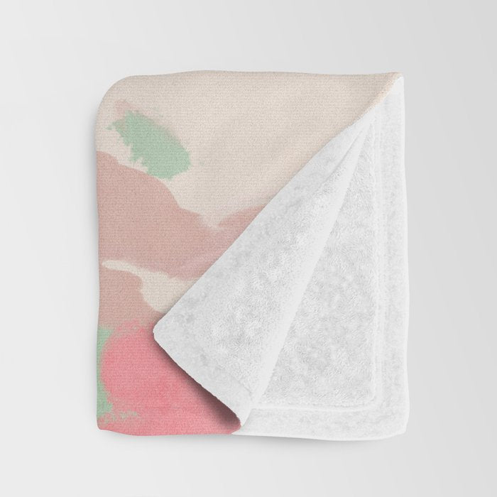 tropical home jungle abstract Throw Blanket Gallery Image 3