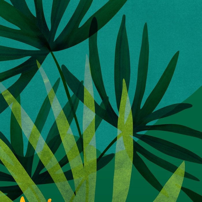 Tropical Moonlight Night Scene Coffee Mug Gallery Image 2