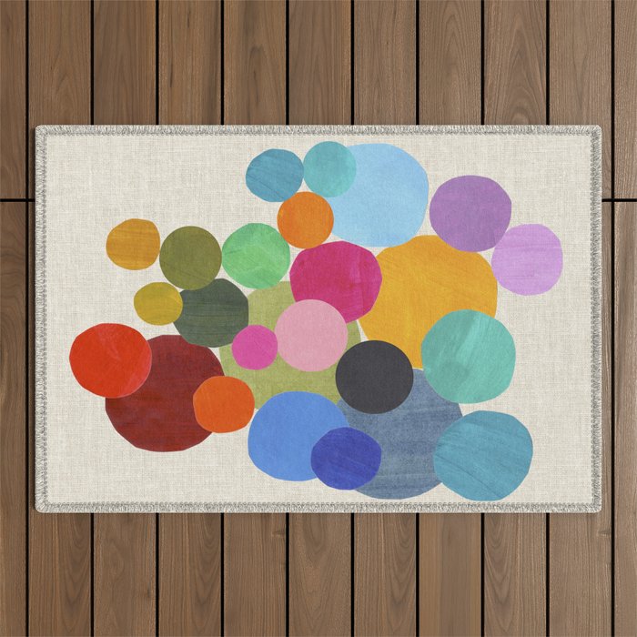 Bubble Pop Outdoor Rug Gallery Image 1