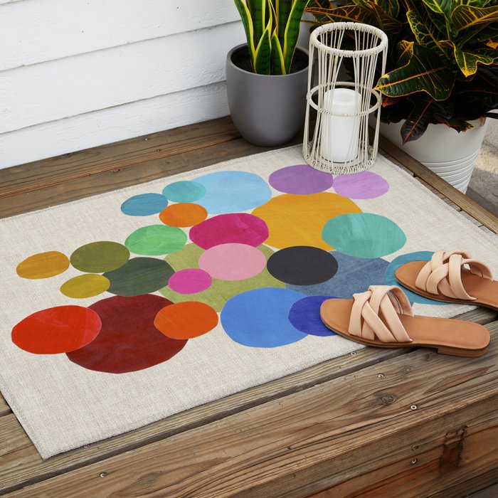 Bubble Pop Outdoor Rug Gallery Image 2