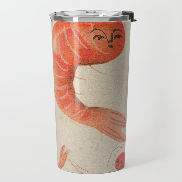 Shrimps is life Travel Mug Gallery Image 2