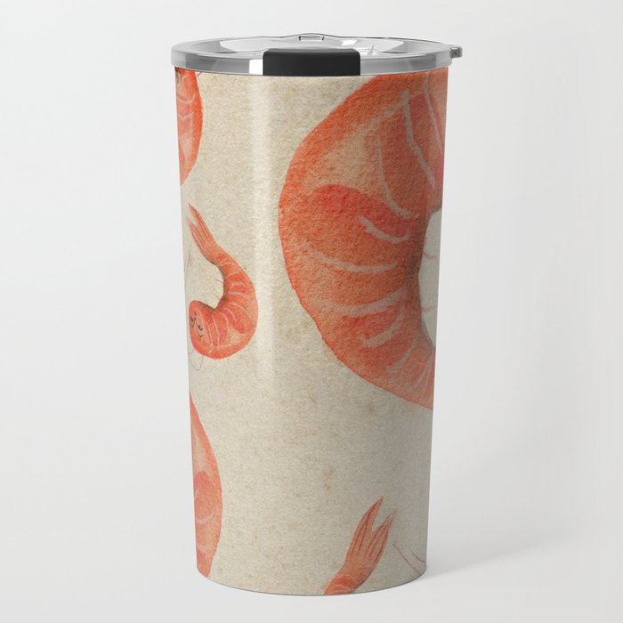 Shrimps is life Travel Mug Gallery Image 1