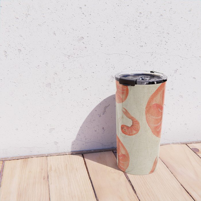Shrimps is life Travel Mug Gallery Image 4