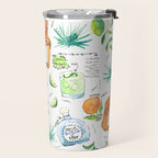 Classic Margarita Cocktail Recipe Travel Mug Gallery Image 2