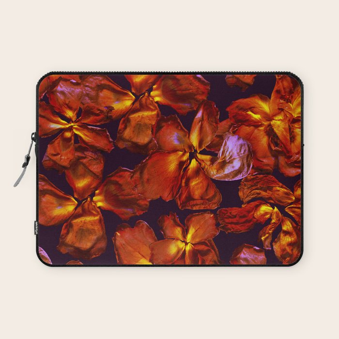 Grandma's Red Flowers Laptop Sleeve Gallery Image 1
