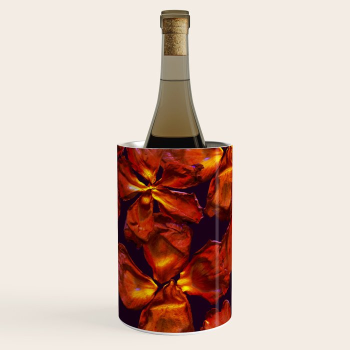 Grandma's Red Flowers Wine Chiller Gallery Image 2