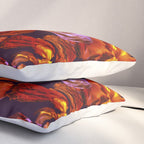 Grandma's Red Flowers Pillow Sham Gallery Image 3