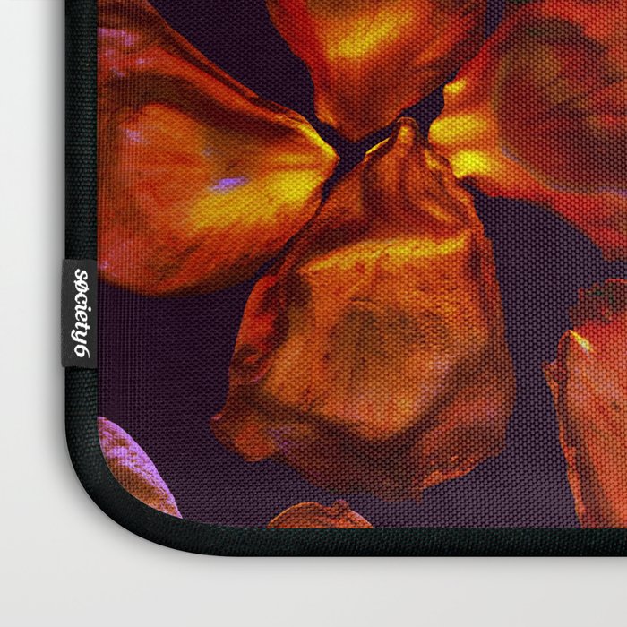 Grandma's Red Flowers Laptop Sleeve Gallery Image 3