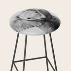 Baby Elephant - Black & White Stool Gallery Image 2